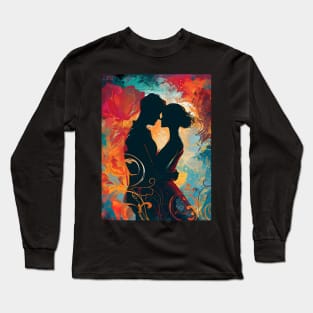 Discover True Romance: Art, Creativity and Connections for Valentine's Day and Lovers' Day Long Sleeve T-Shirt